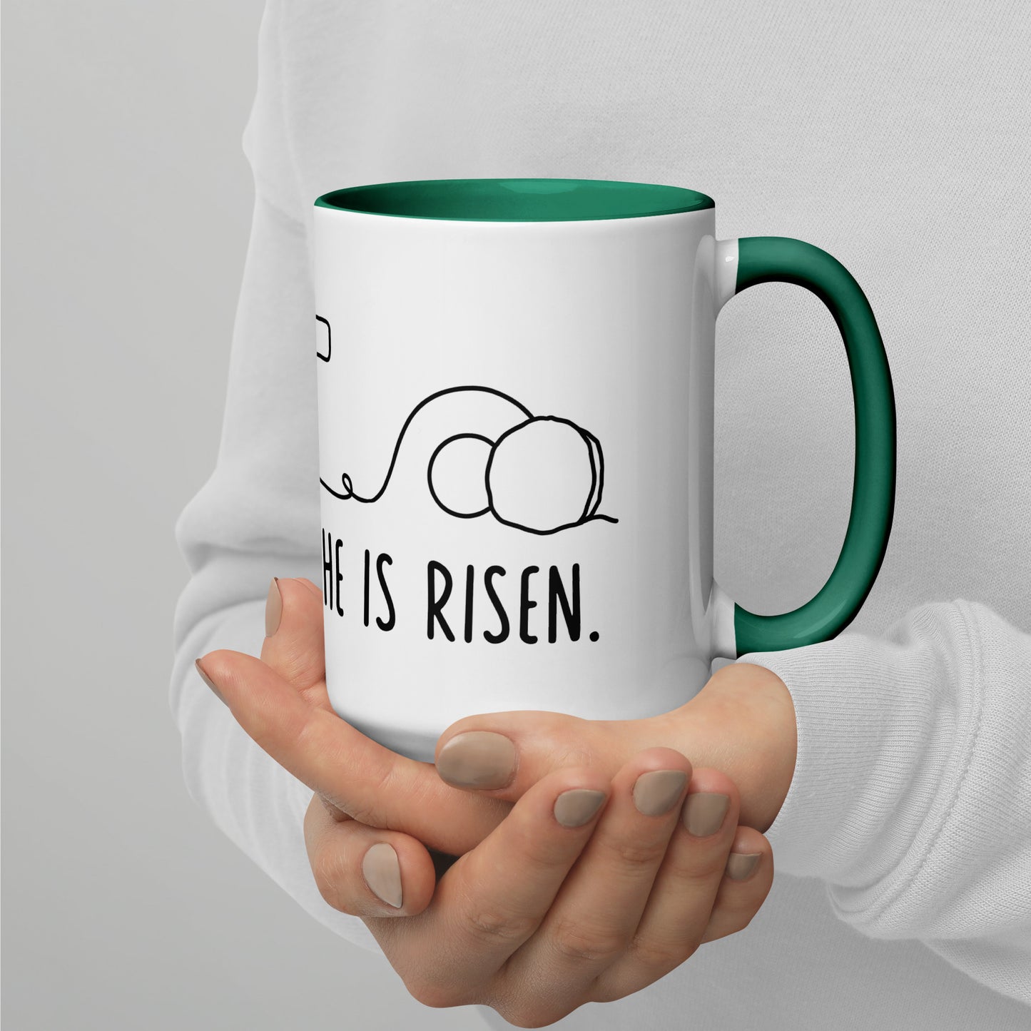 This is a True Story Mug with Color Inside