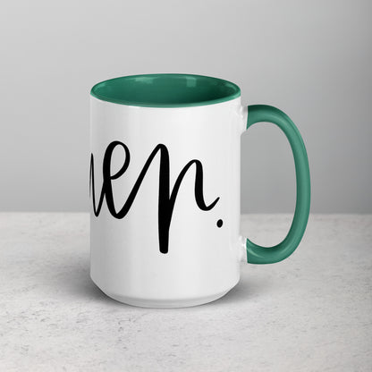 Amen Mug with Color Inside