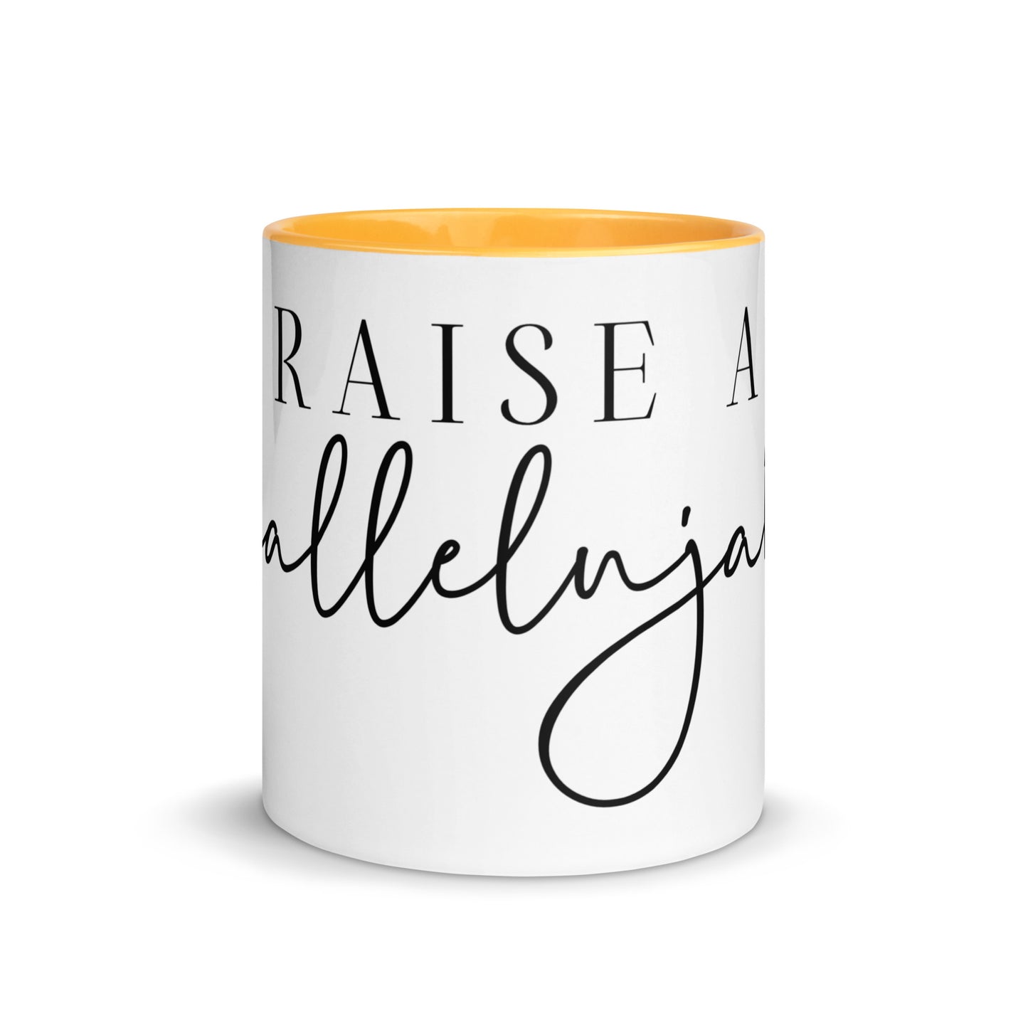 Raise a Hallelujah Mug with Color Inside