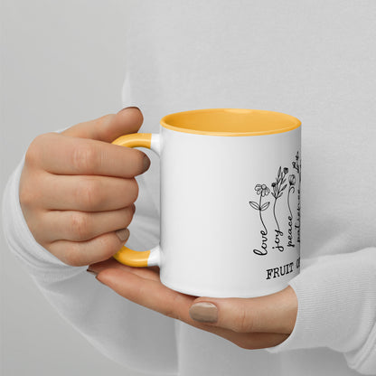 Fruit of the Spirit Mug with Color Inside