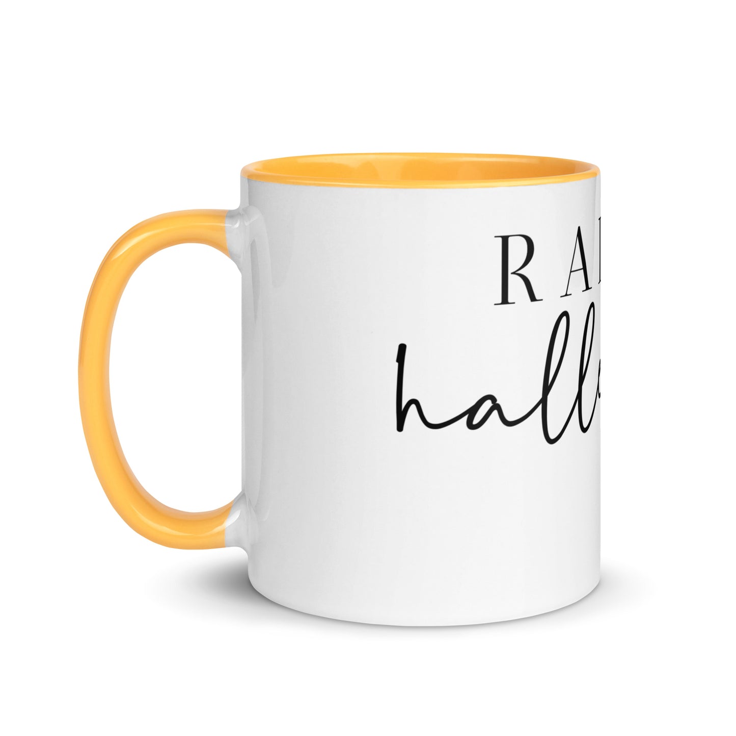 Raise a Hallelujah Mug with Color Inside