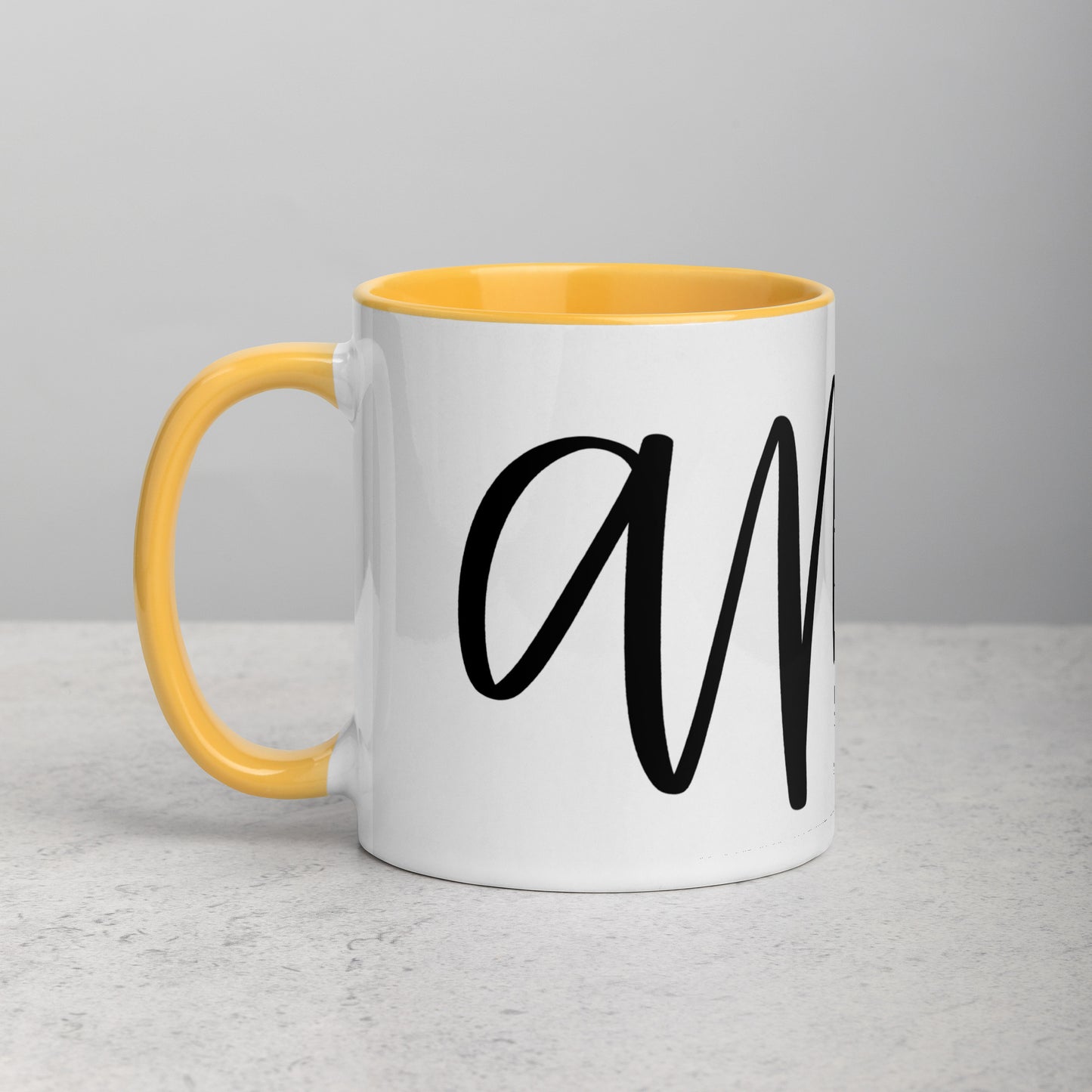 Amen Mug with Color Inside