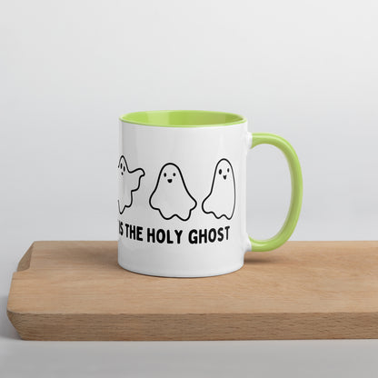 My Favorite Ghost is the Holy Ghost Mug with Color Inside