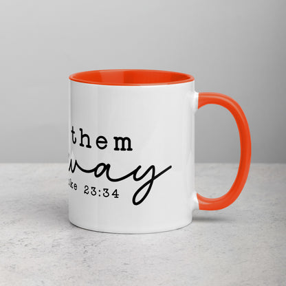 Love Them Anyway Mug with Color Inside