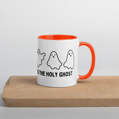 My Favorite Ghost is the Holy Ghost Mug with Color Inside