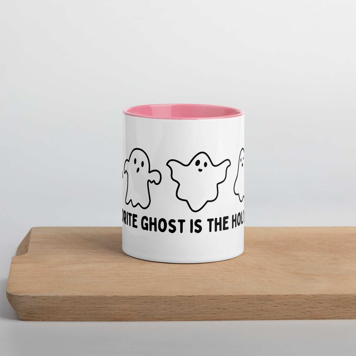 My Favorite Ghost is the Holy Ghost Mug with Color Inside