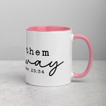 Love Them Anyway Mug with Color Inside