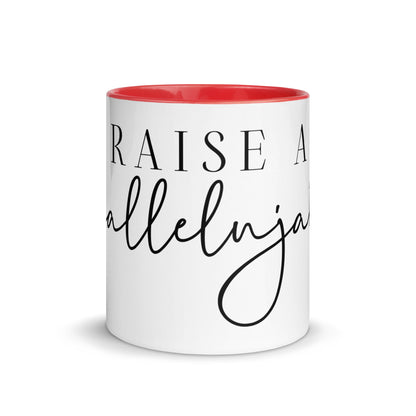 Raise a Hallelujah Mug with Color Inside