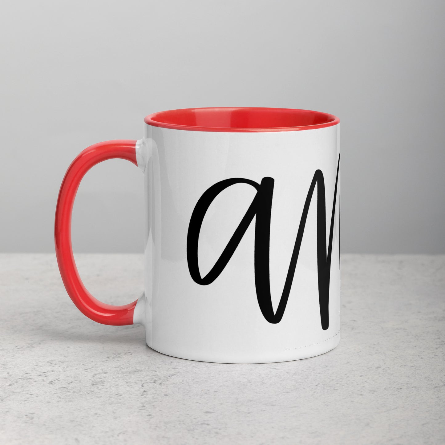 Amen Mug with Color Inside