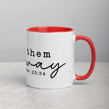 Love Them Anyway Mug with Color Inside