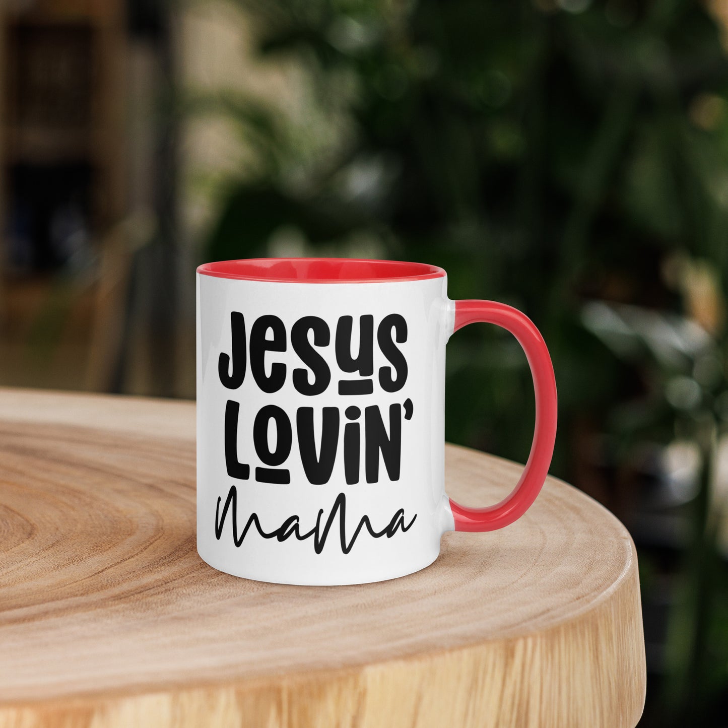 Jesus Lovin Mama Mug with Color Inside