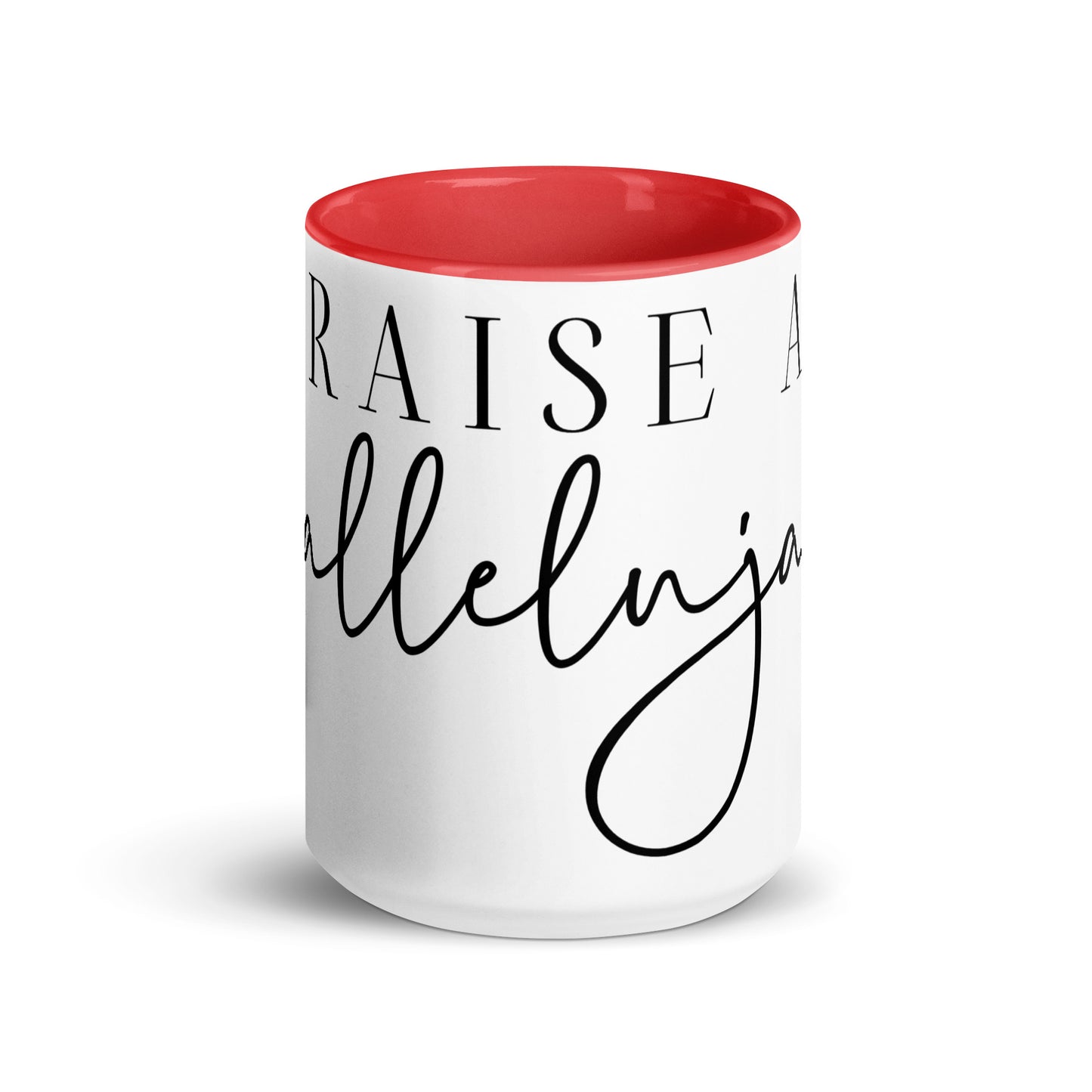 Raise a Hallelujah Mug with Color Inside