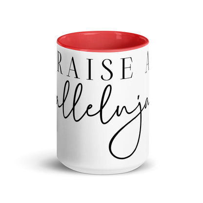 Raise a Hallelujah Mug with Color Inside