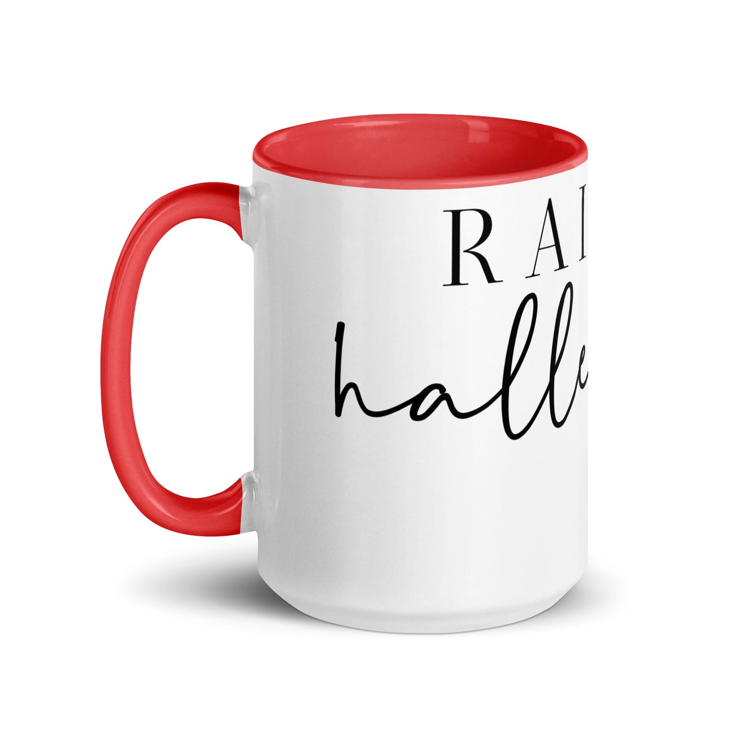 Raise a Hallelujah Mug with Color Inside