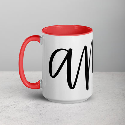 Amen Mug with Color Inside