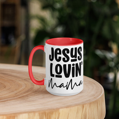 Jesus Lovin Mama Mug with Color Inside