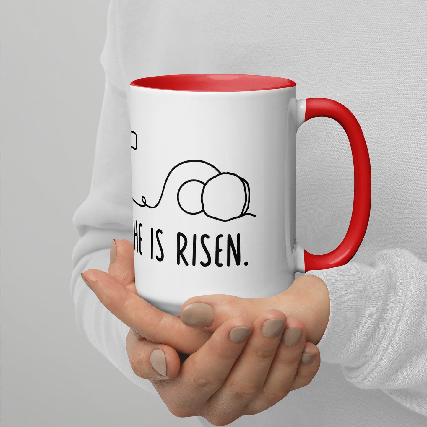 This is a True Story Mug with Color Inside