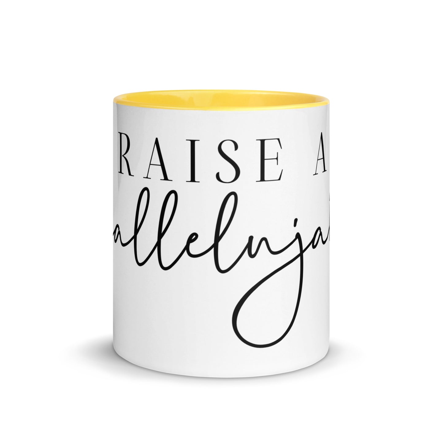 Raise a Hallelujah Mug with Color Inside