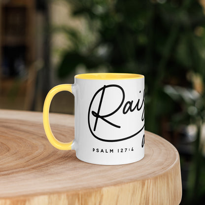 Raising Arrows Mug with Color Inside (Multiple Sizes & Colors Available)