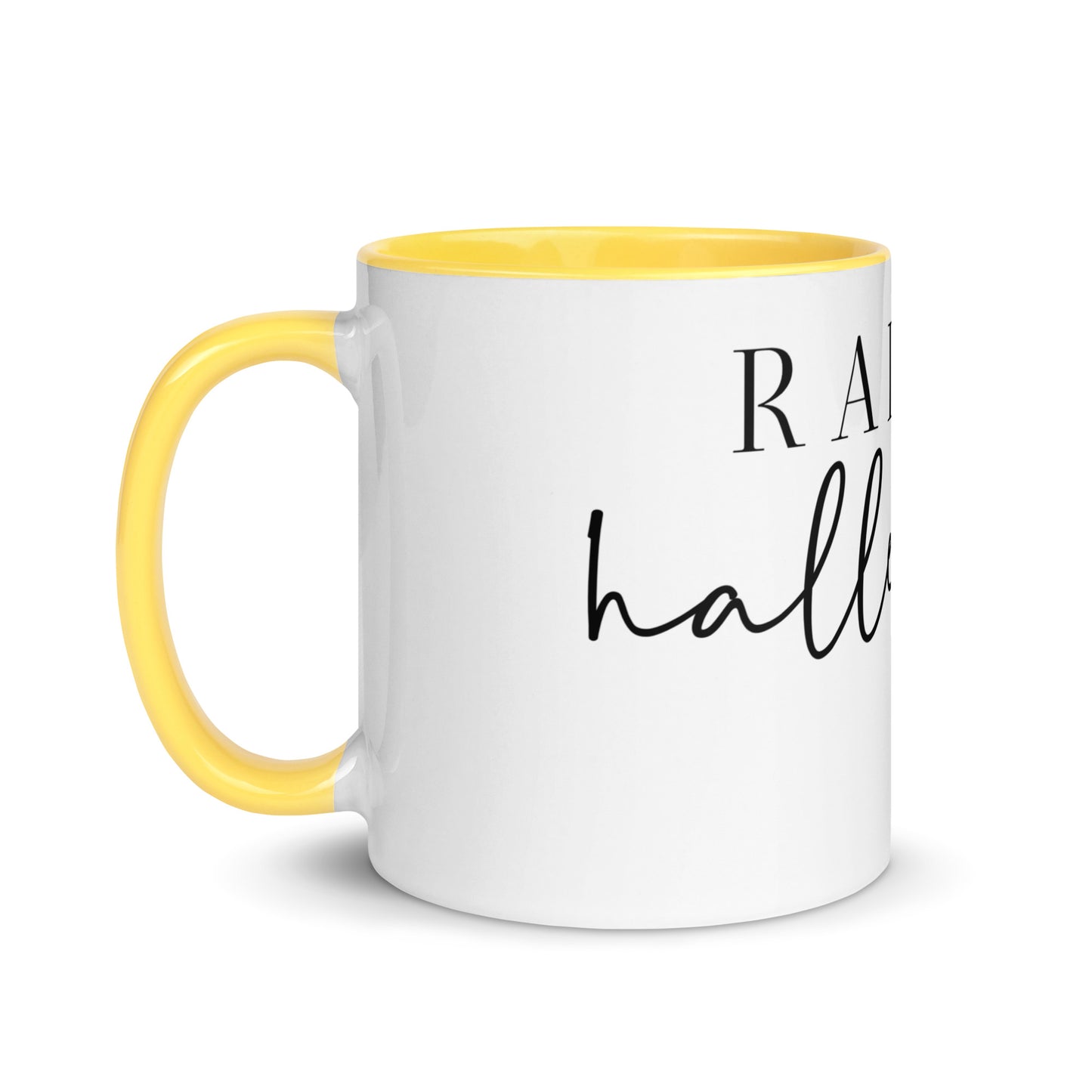 Raise a Hallelujah Mug with Color Inside