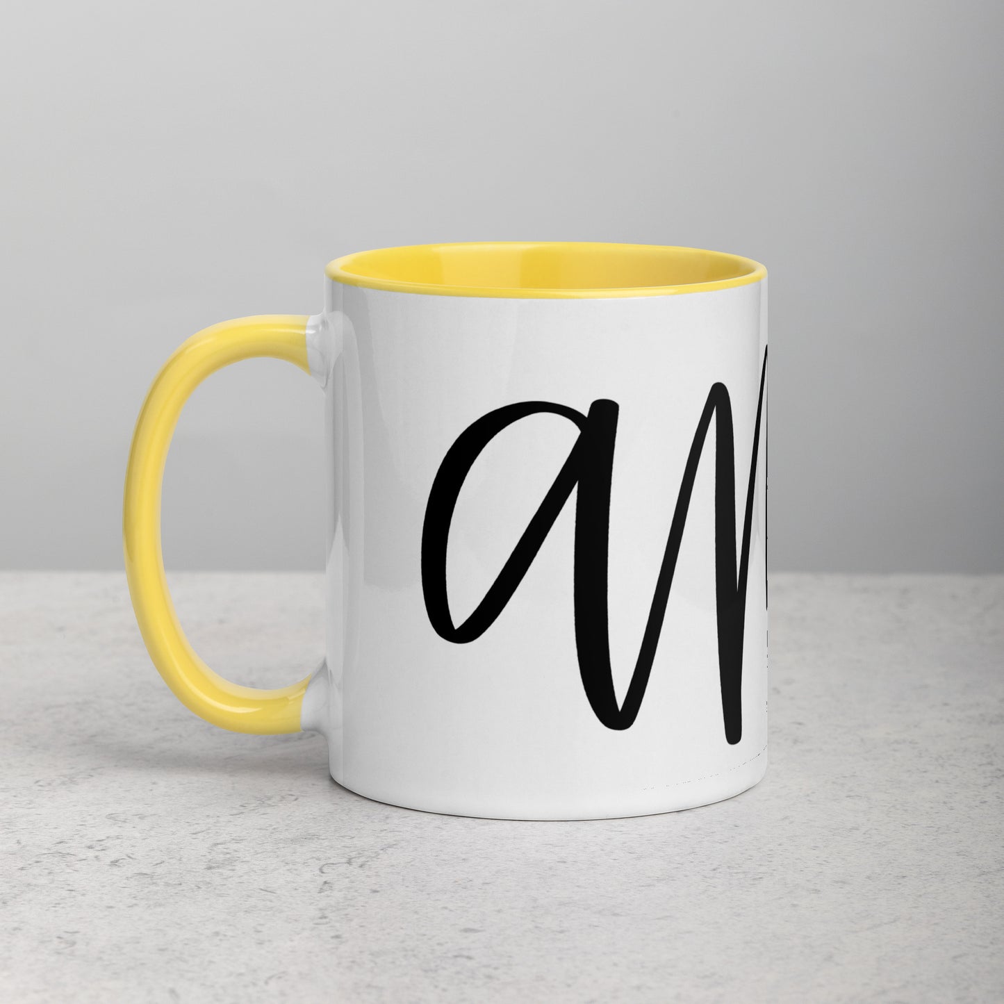 Amen Mug with Color Inside