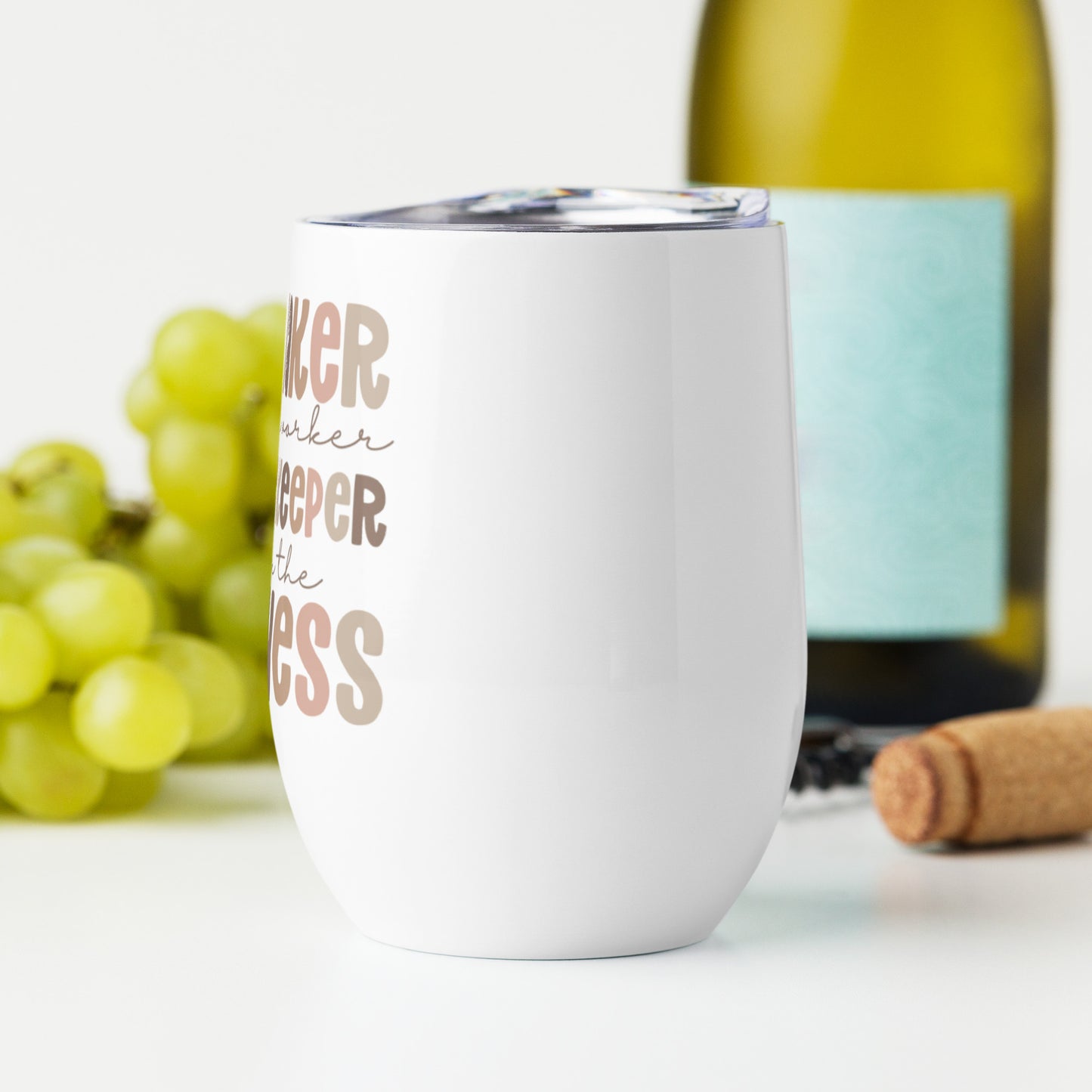 Waymaker Miracle Worker Promise Keeper Wine Tumbler