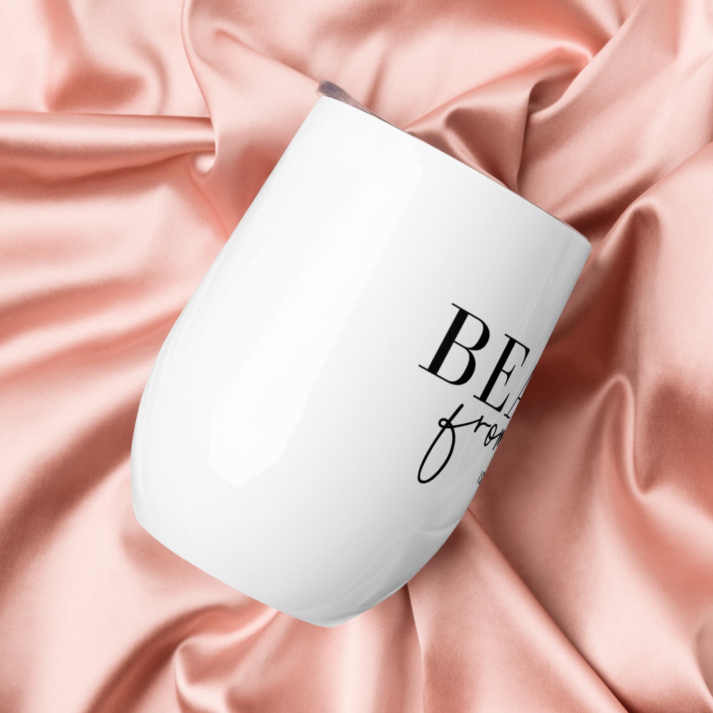 Beauty from Ashes Wine Tumbler