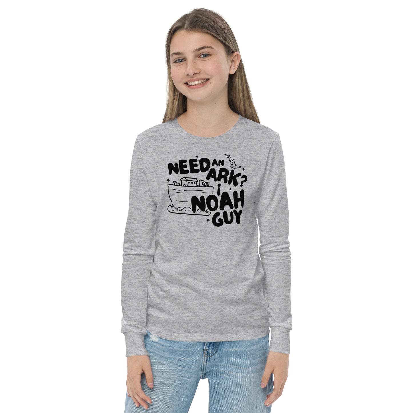 Need an Ark? I Noah Guy Youth Long Sleeve Tee