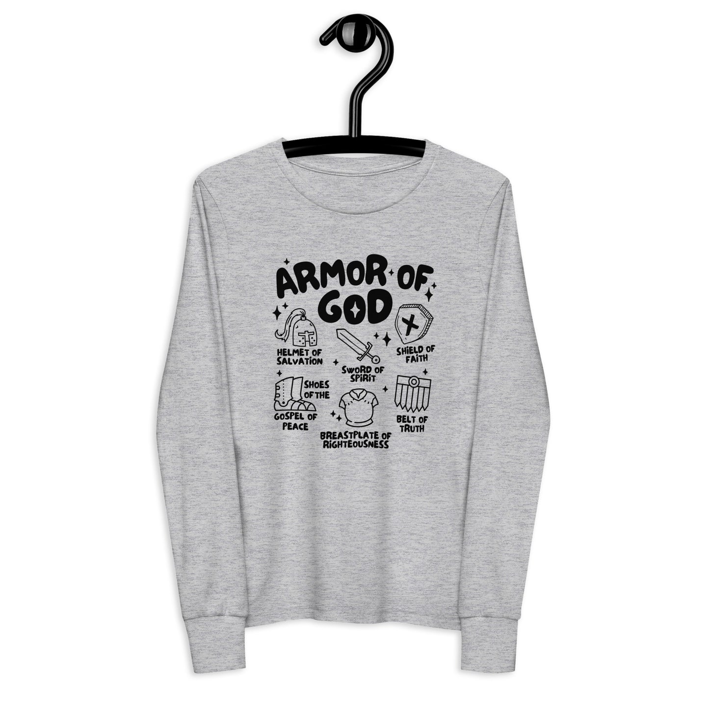 Armor of God Youth Long Sleeve Tee