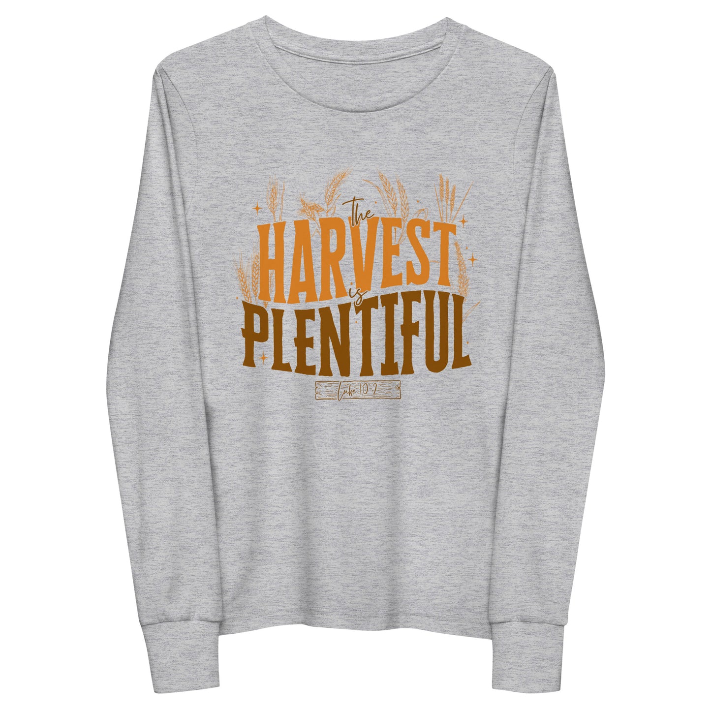 The Harvest is Plentiful Youth Long Sleeve Tee