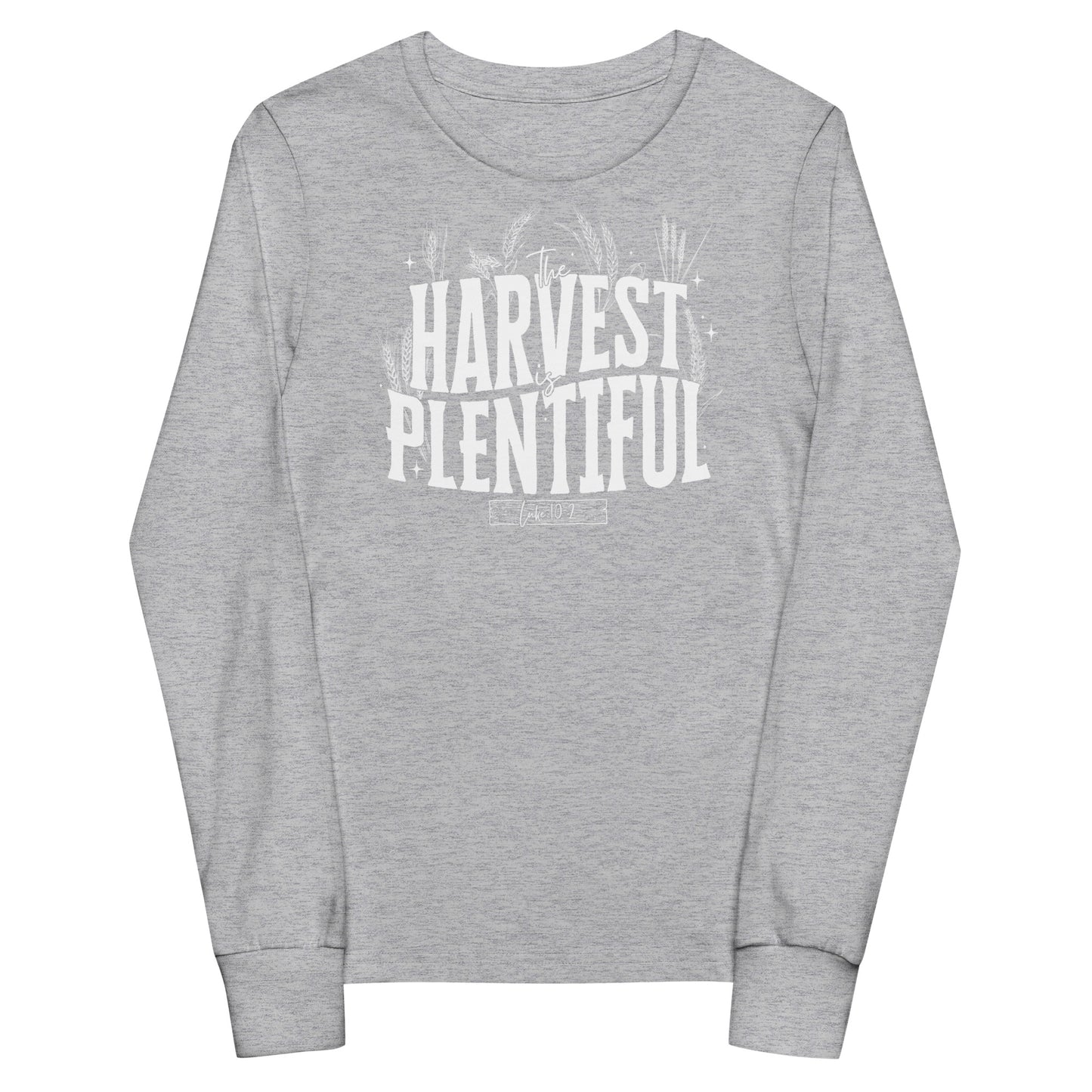 The Harvest is Plentiful (W) Youth Long Sleeve Tee