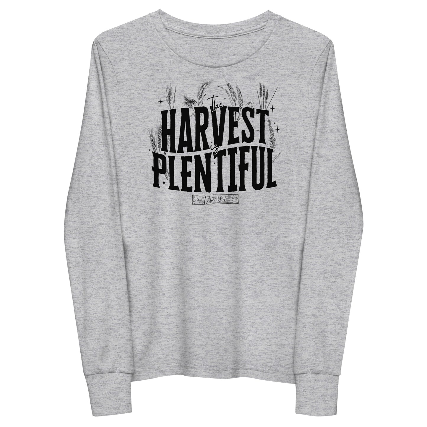 The Harvest is Plentiful Youth Long Sleeve Tee