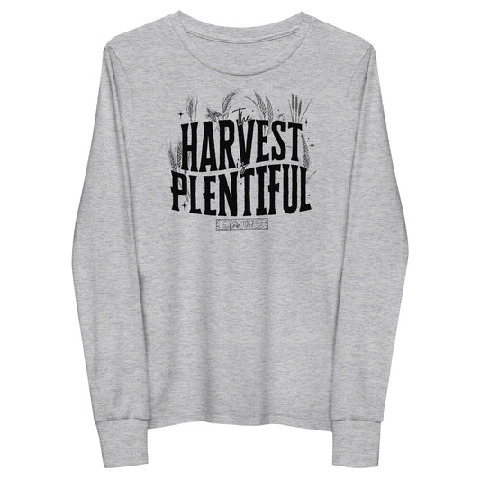 The Harvest is Plentiful Youth Long Sleeve Tee