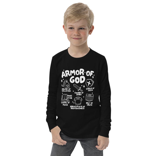 Armor of God (W) Youth Long Sleeve Tee