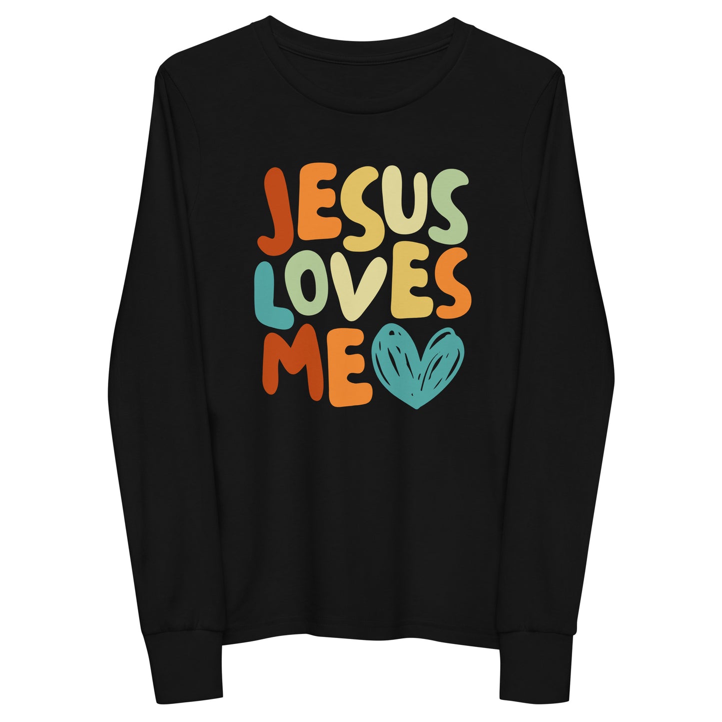 Jesus Loves Me Youth Long Sleeve Tee