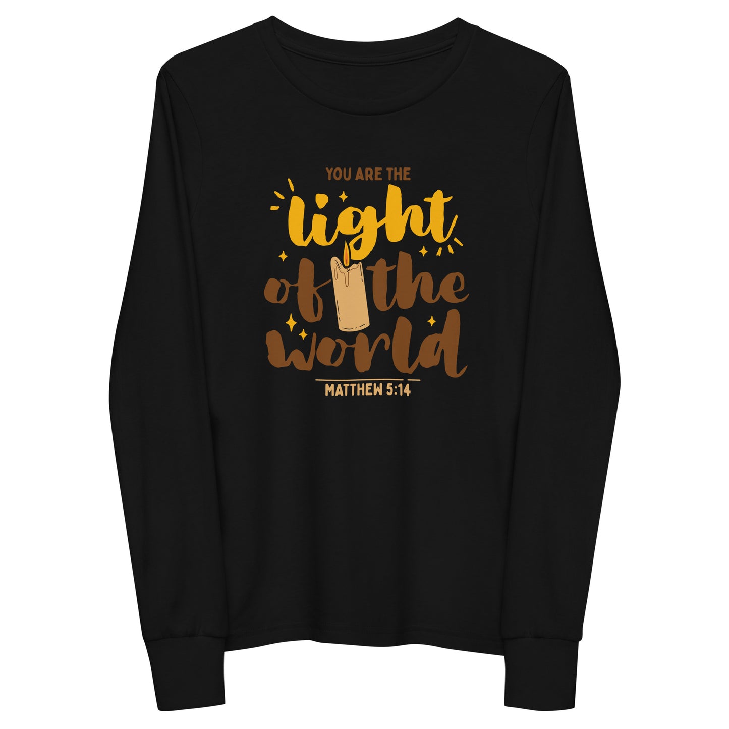 You are the Light of the World Youth Long Sleeve Tee