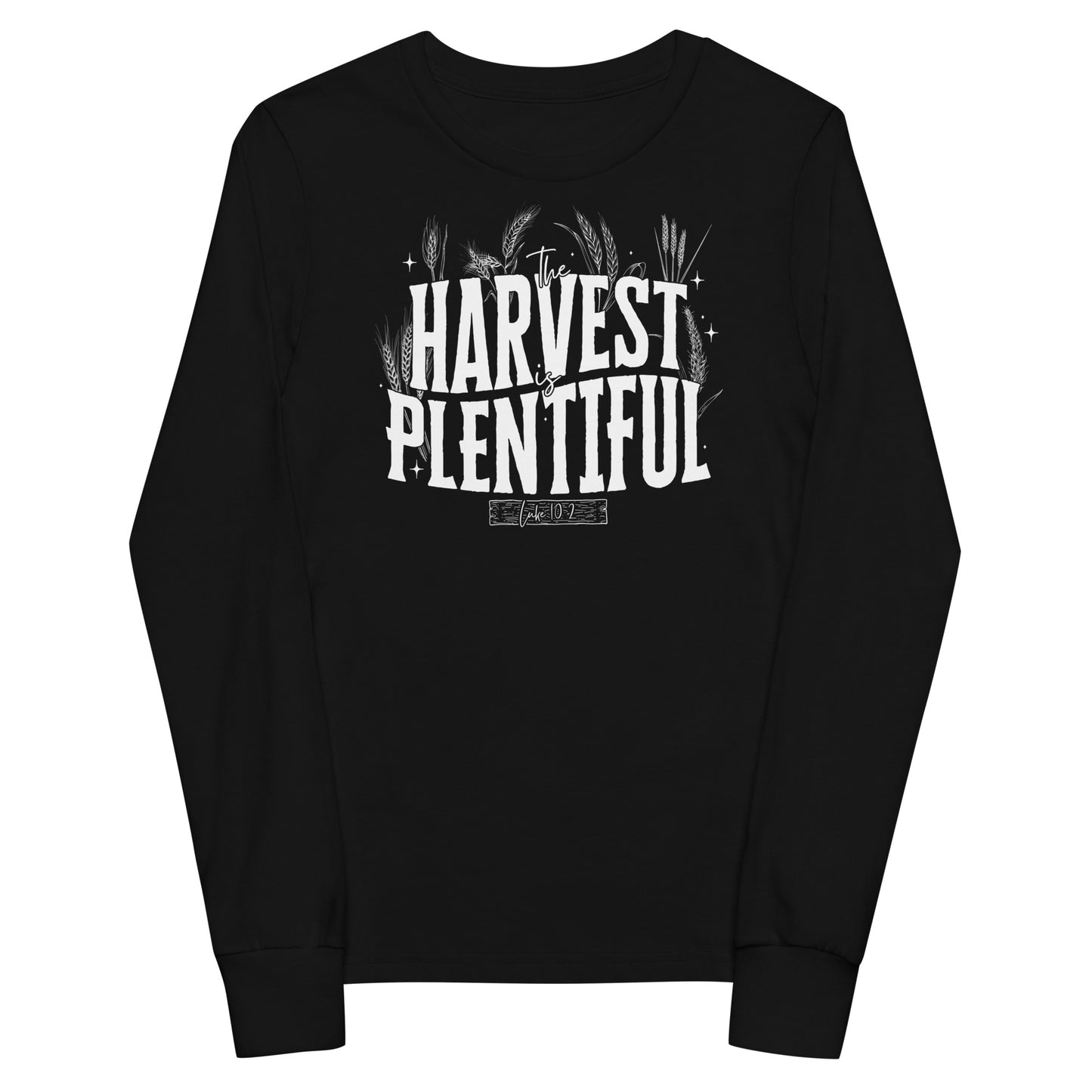 The Harvest is Plentiful (W) Youth Long Sleeve Tee