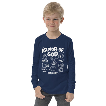 Armor of God (W) Youth Long Sleeve Tee