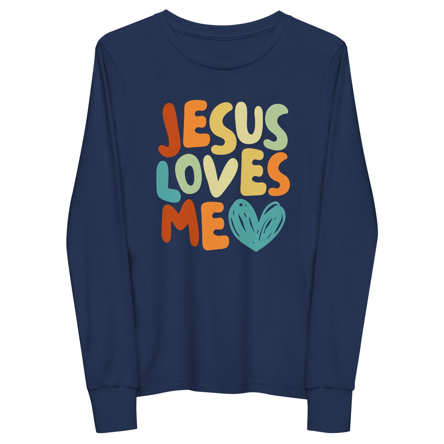 Jesus Loves Me Youth Long Sleeve Tee