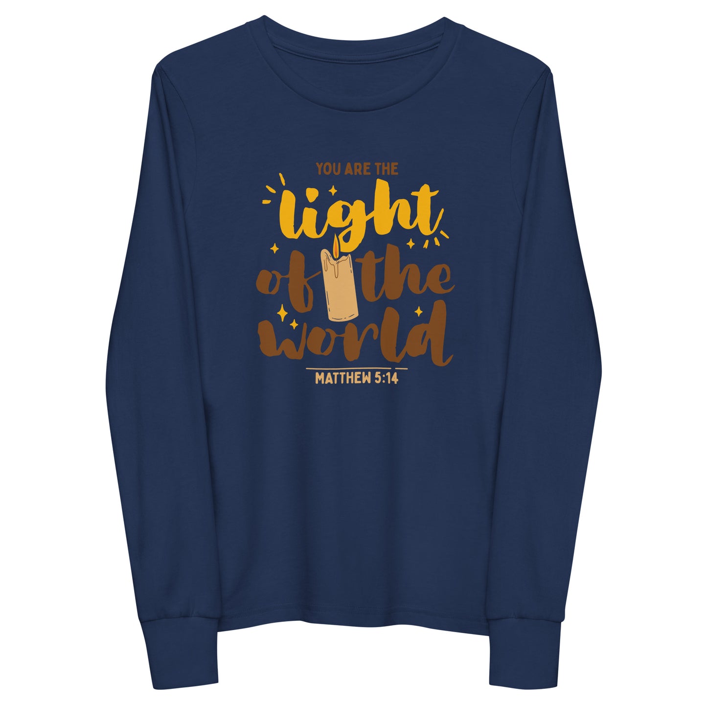 You are the Light of the World Youth Long Sleeve Tee