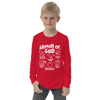 Armor of God (W) Youth Long Sleeve Tee