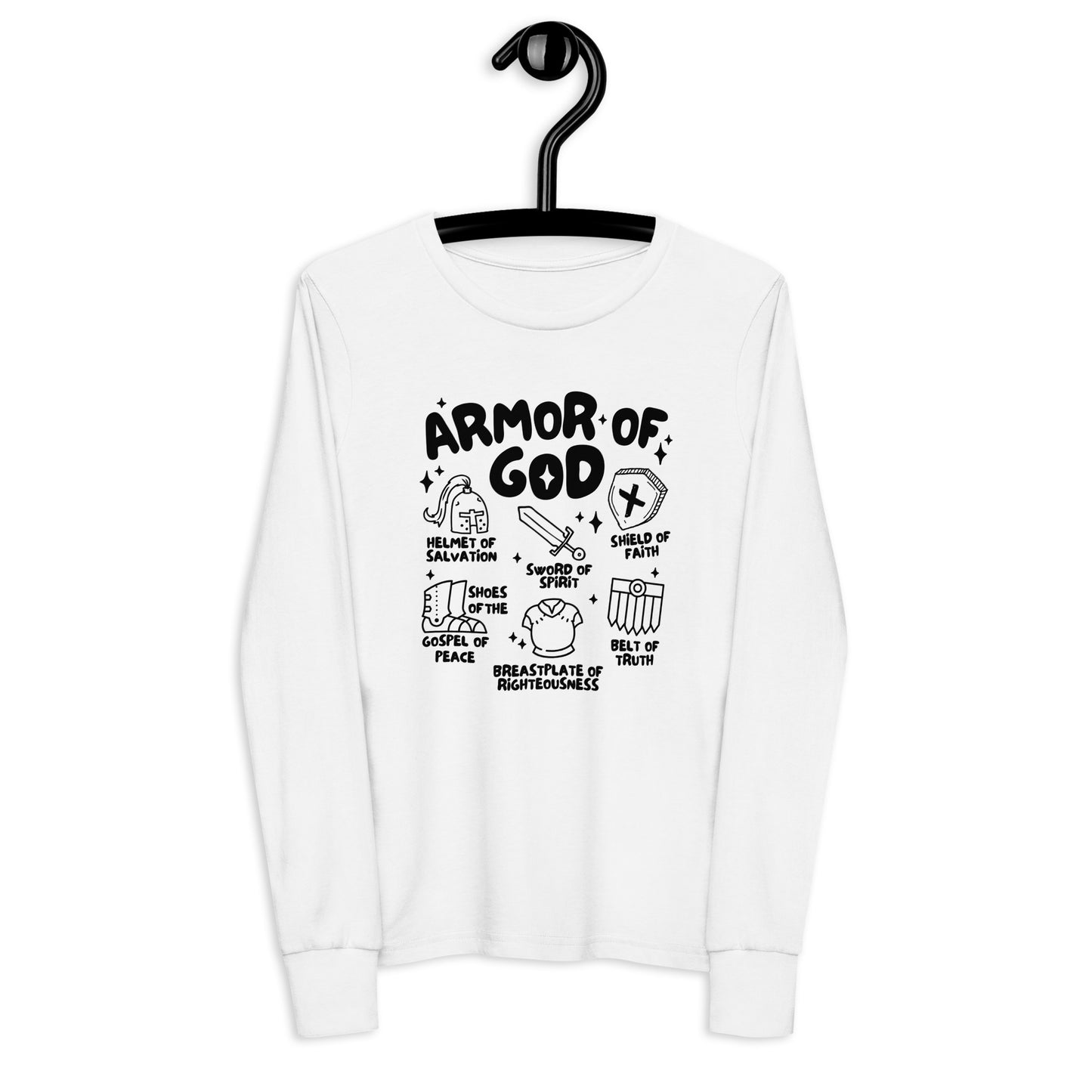 Armor of God Youth Long Sleeve Tee