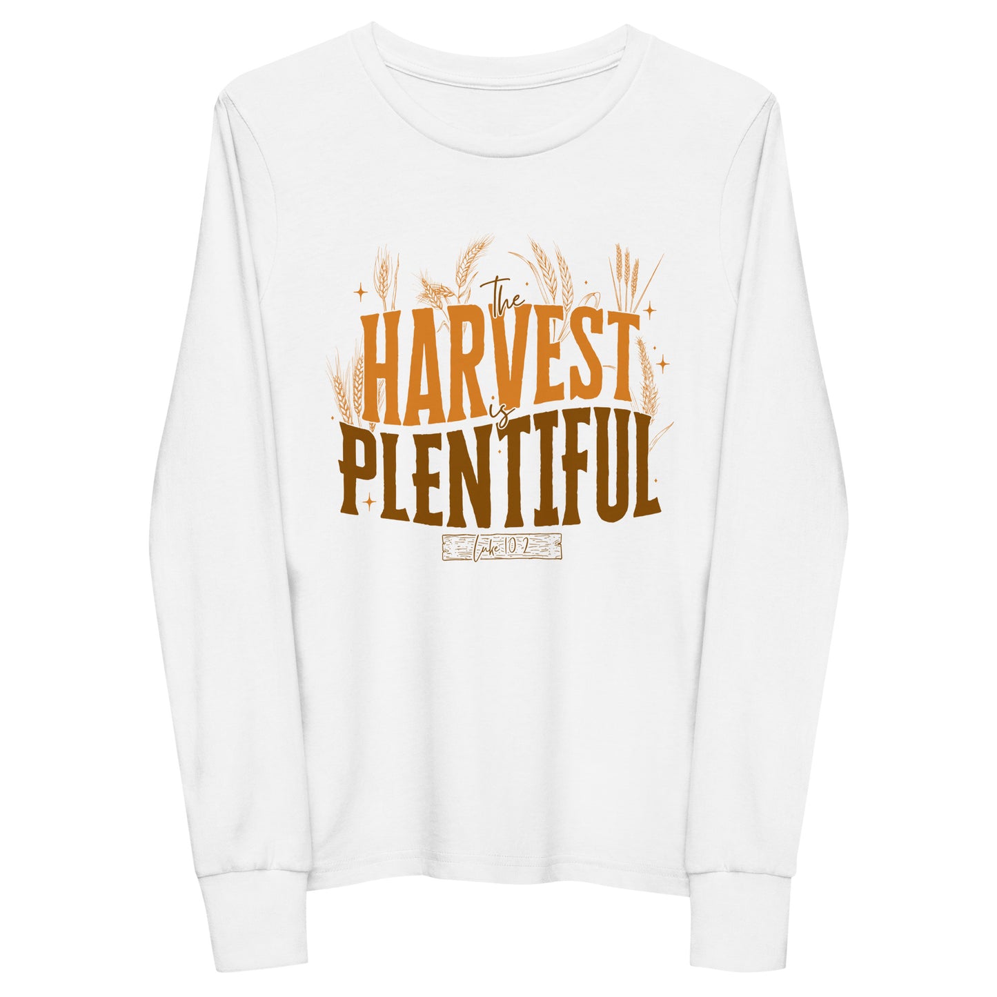 The Harvest is Plentiful Youth Long Sleeve Tee