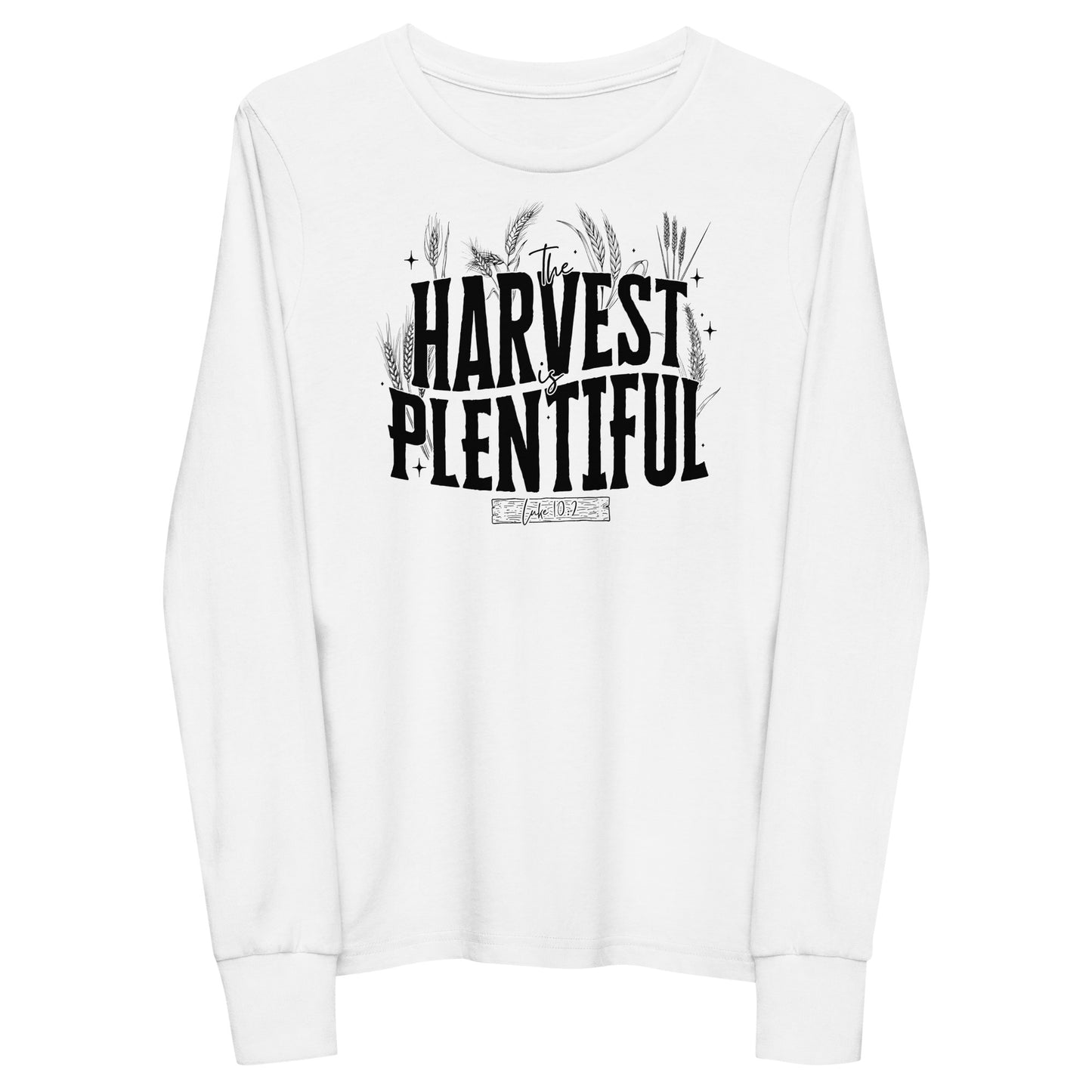 The Harvest is Plentiful Youth Long Sleeve Tee