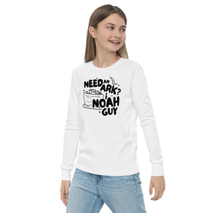 Need an Ark? I Noah Guy Youth Long Sleeve Tee