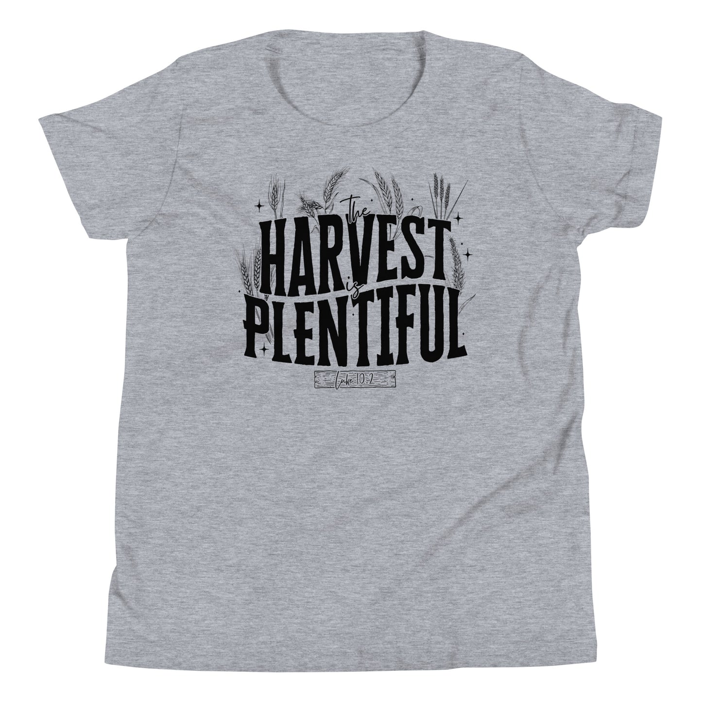 The Harvest is Plentiful Youth Short Sleeve T-Shirt