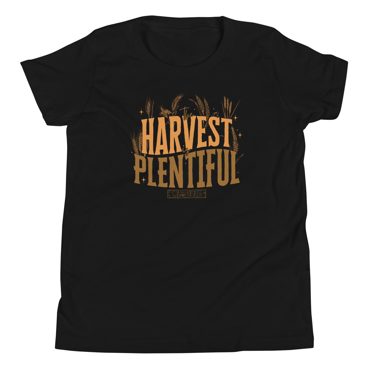 The Harvest is Plentiful Youth Short Sleeve T-Shirt