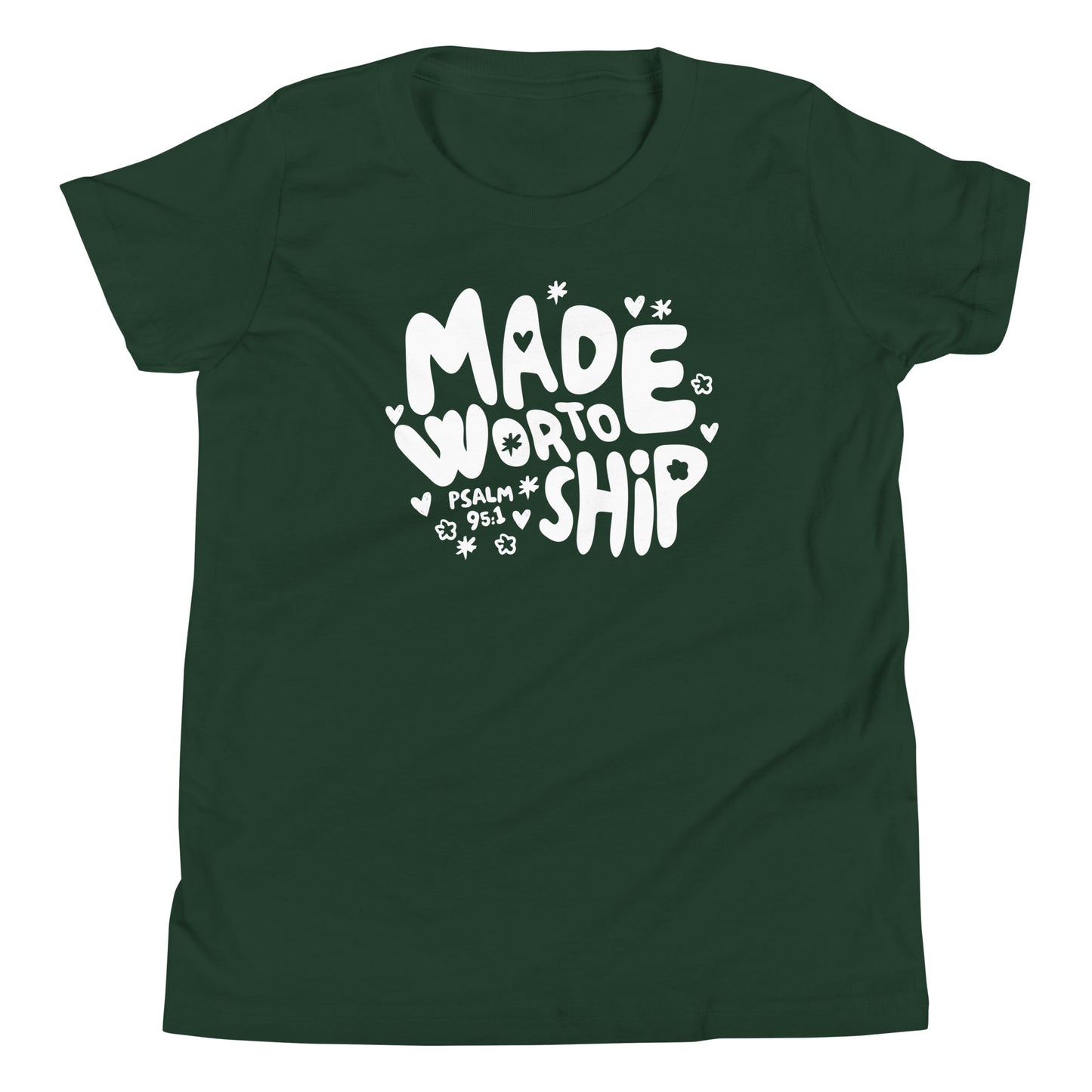 Made to Worship (W) Youth Short Sleeve T-Shirt