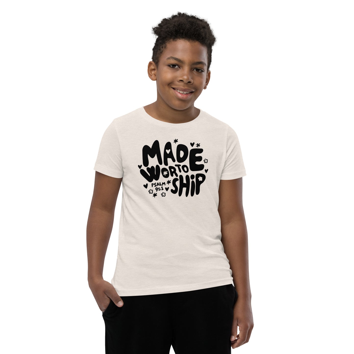 Made to Worship Youth Short Sleeve Tee