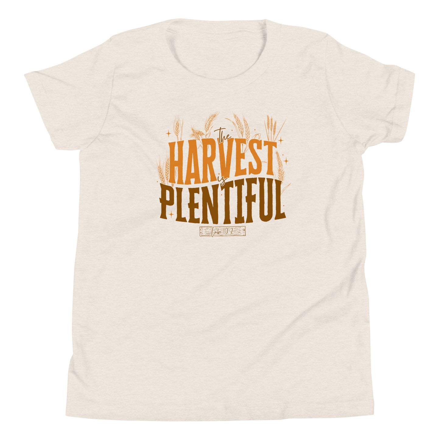 The Harvest is Plentiful Youth Short Sleeve T-Shirt